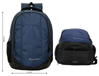 POLESTAR"Noble Blue 32 Ltrs Casual bagpack/School Bag/Laptop Backpack - Image 3