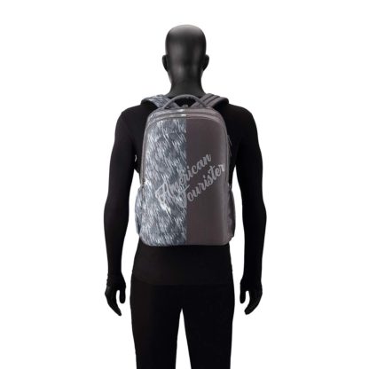 American Tourister Grey Casual Backpack (FG8 (0) 08 208) - Image 3