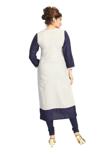 Women's Casual/Formal kurti in Soft Cotton Rayon for All Plus Size and Small Size. - Image 3