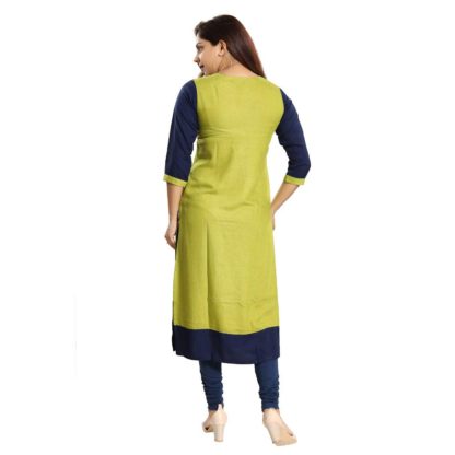 Women's Casual/Formal kurti in Soft Cotton Rayon - Image 3
