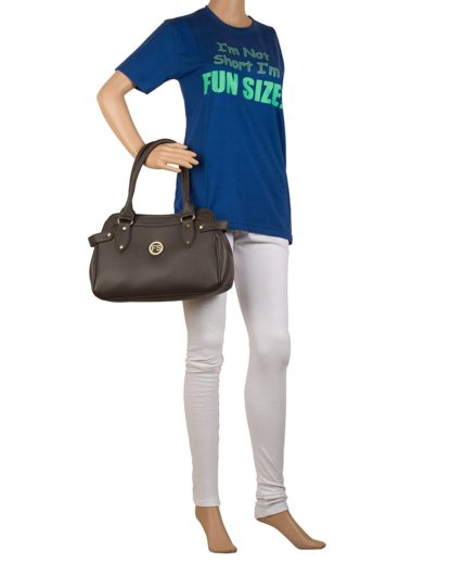 Fostelo Brown Women's Kelly Style Handbag - Image 3