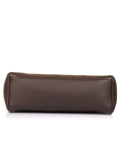 Fostelo Brown Women's Kelly Style Handbag - Image 4