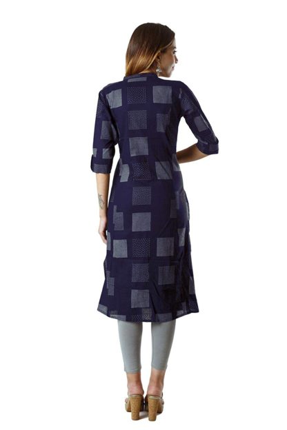 Women's Cotton Regular Kurta - Image 4