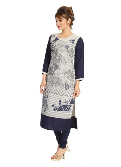 Women's Casual/Formal kurti in Soft Cotton Rayon for All Plus Size and Small Size. - Image 4