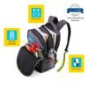 American Tourister 32 Ltrs Black Casual Backpack - Image 7