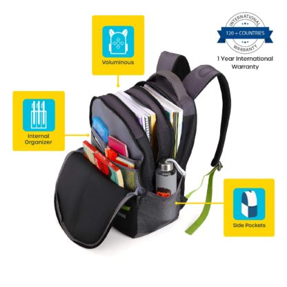 American Tourister 32 Ltrs Black Casual Backpack - Image 7