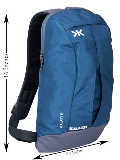 Killer Galaxy Navy Outdoor Mini Backpack 12L Daypack - Image 4