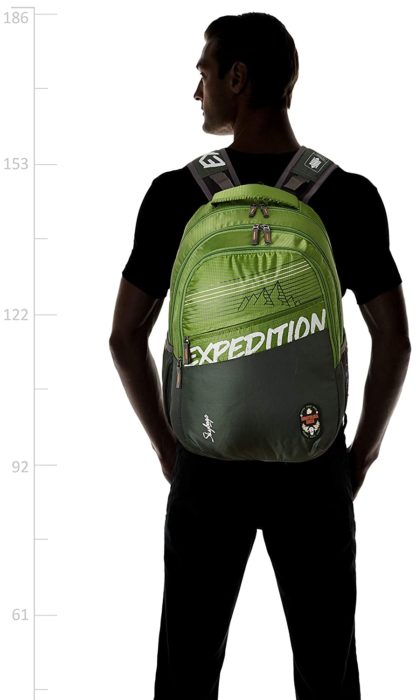 Green Casual Backpack (Bingo Extra 01) - Image 3