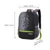 American Tourister 32 Ltrs Black Casual Backpack - Image 3