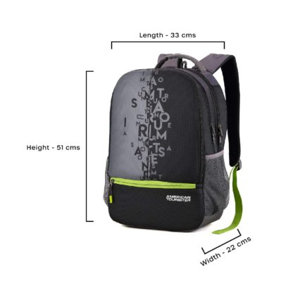 American Tourister 32 Ltrs Black Casual Backpack - Image 3
