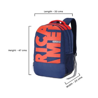 American Tourister Popin 47 cms Blue Casual Backpack (FU4 (0) 01 002) - Image 3