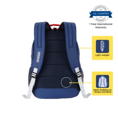 American Tourister Popin 47 cms Blue Casual Backpack (FU4 (0) 01 002) - Image 5