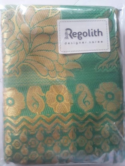 Women's Banarasi Cotton Silk Saree With Blouse Piece - Image 6