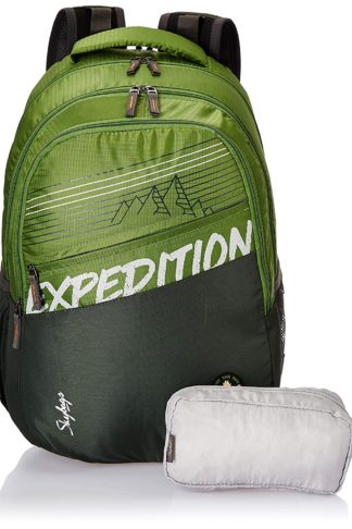 Green Casual Backpack (Bingo Extra 01)