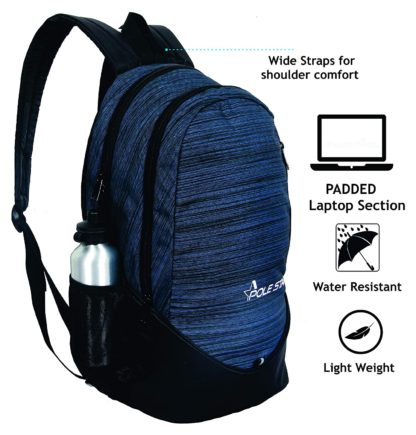 POLESTAR Ranker Blue 30 Lt Casual Bagpack/Travel Laptop Backpack Bag - Image 3