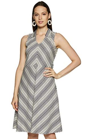 Women's Cotton A-line Dress