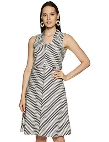 Women's Cotton A-line Dress