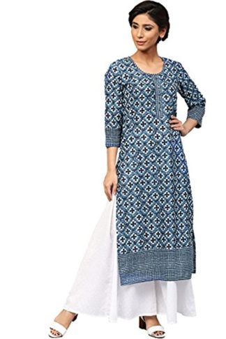 Women's Cotton Straight Kurti