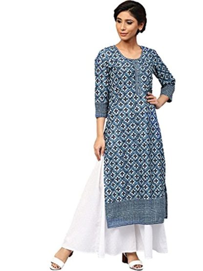 Women's Cotton Straight Kurti