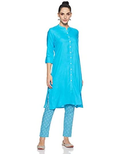 Women's Rayon Straight Kurti