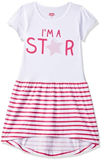 Girls's Cotton Skater Party Dress