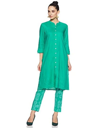 Women's Rayon Straight Kurti - Image 2