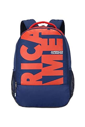 American Tourister Popin 47 cms Blue Casual Backpack (FU4 (0) 01 002)