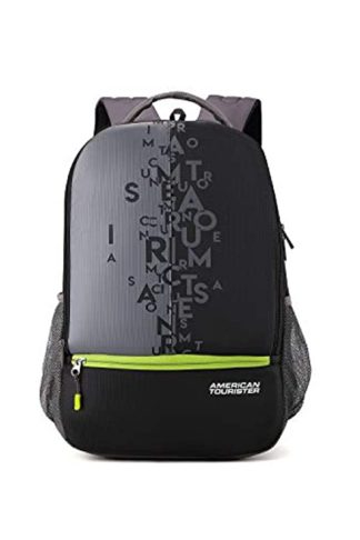 American Tourister 32 Ltrs Black Casual Backpack