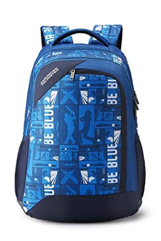 American Tourister Playforblue 28 Ltrs Blue Casual Backpack (FR4 (0) 01 201)