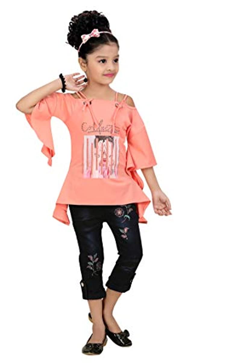 Girls Top and Capri Set - Fshoppers