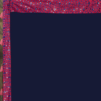 Cotton Silk Embroidery Lace Border Saree with Blouse Piece - Image 7