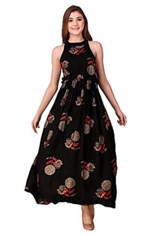 Women's Rayon Maxi Dress