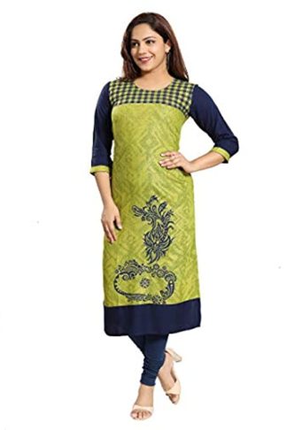 Women's Casual/Formal kurti in Soft Cotton Rayon