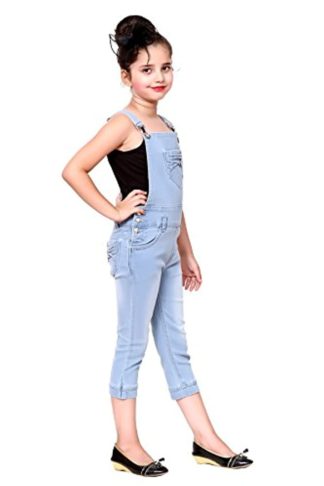 Girls Casual WEAR Slim FIT Stone Work DANGRI Capri