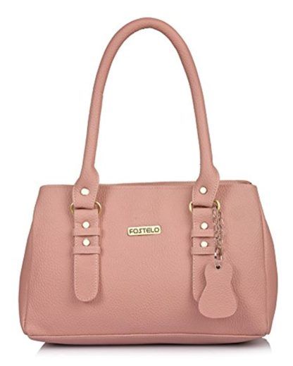 Fostelo Women's  Light Pink Handbag - Image 2