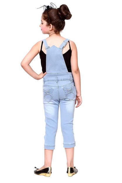 Girls Casual WEAR Slim FIT Stone Work DANGRI Capri - Image 4