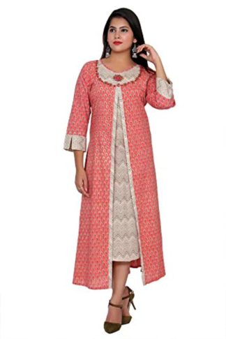 Women's Cotton Layered Kurta