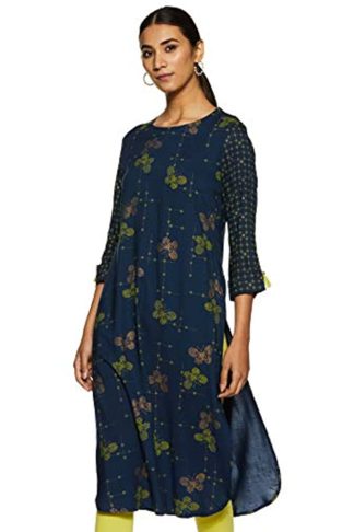 Women's Rayon Straight Kurta