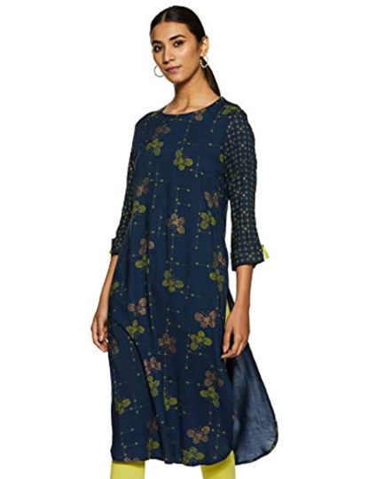 Women's Rayon Straight Kurta