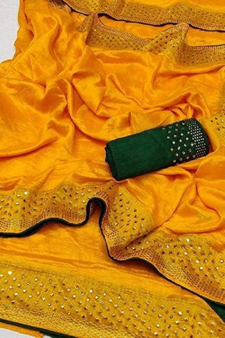 Women's Silk Saree With Blouse Piece