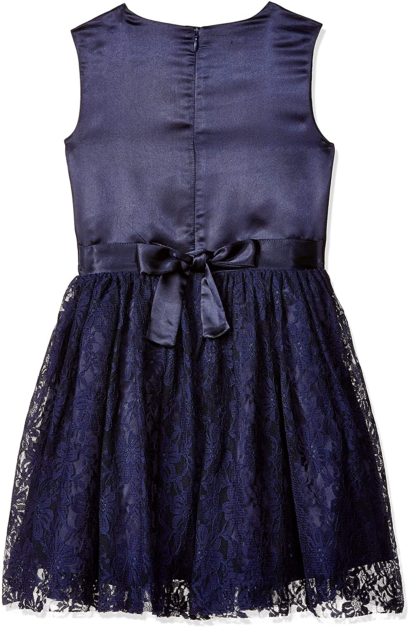 Synthetic Skater Dress For Girls - Image 3