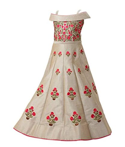 White Girls' Maxi Dress - Image 2