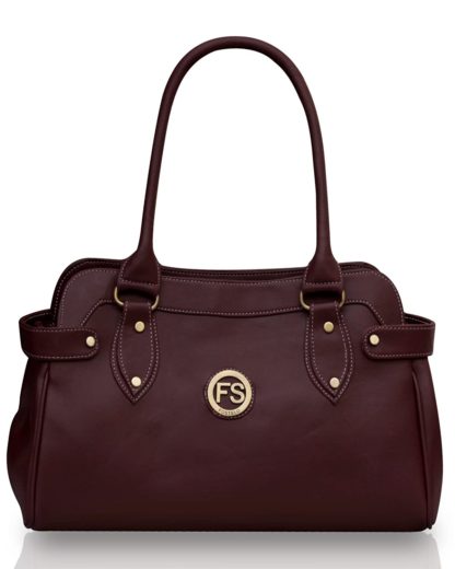 Fostelo Women's Jessy Stylish Maroon Handbag - Image 3