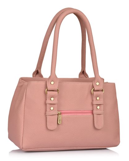 Fostelo Women's  Light Pink Handbag - Image 4