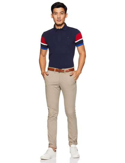 United Colors of Benetton Men's Solid Polo T-shirt - Image 3