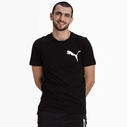 Puma Men's Regular Black_Cotton T-Shirt - Image 4