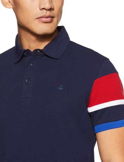 United Colors of Benetton Men's Solid Polo T-shirt - Image 5