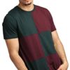 Men's Regular Fit Cotton T Shirt-(Green)
