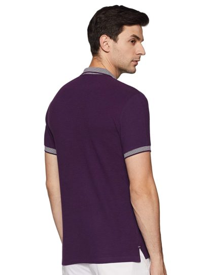Benetton Men's Plain Regular fit T-Shirt - Image 3