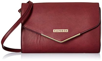 Caprese Yondella Plum color Women’s Clutch